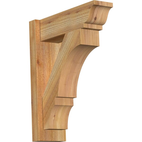 Ekena Millwork Balboa Rough Sawn Traditional Outlooker, Western Red Cedar, 6"W x 18"D x 22"H OUT06X18X22BOA01RWR - main